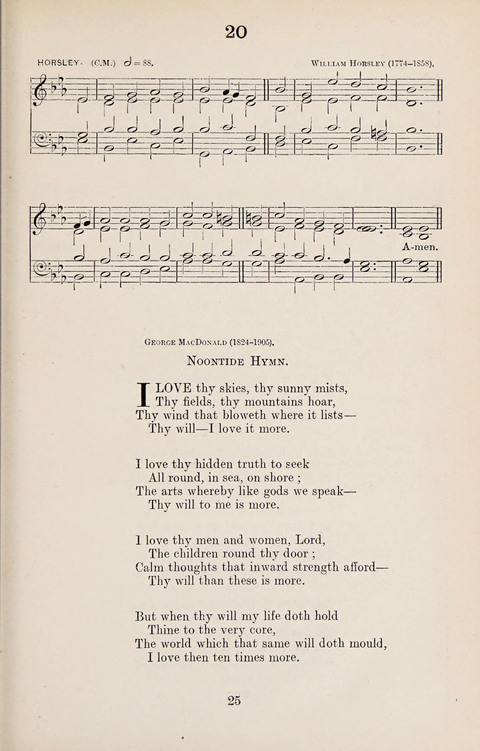 The University Hymn Book page 24