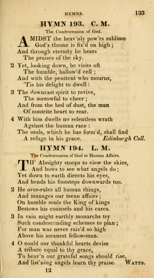 The Universalist Hymn-Book: a new collection of psalms and hymns, for the use of Universalist Societies (Stereotype ed.) page 133