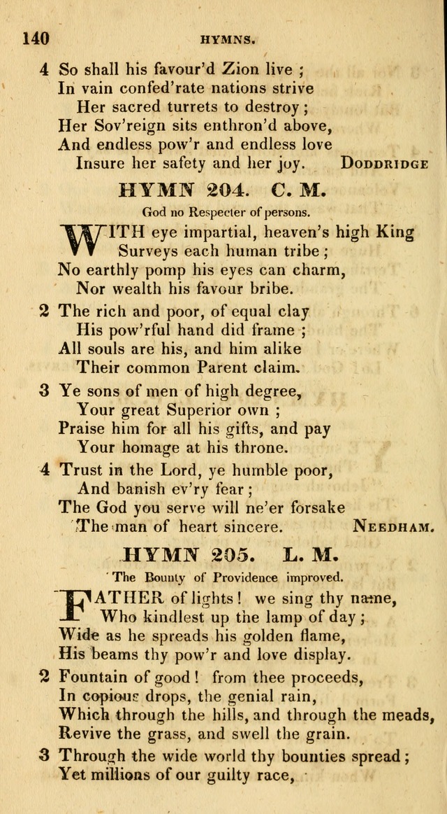 The Universalist Hymn-Book: a new collection of psalms and hymns, for the use of Universalist Societies (Stereotype ed.) page 140