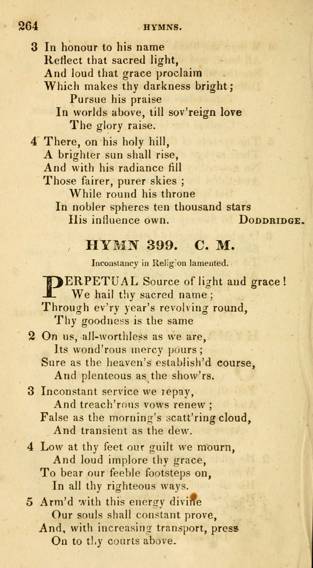 The Universalist Hymn-Book: a new collection of psalms and hymns, for the use of Universalist Societies (Stereotype ed.) page 264