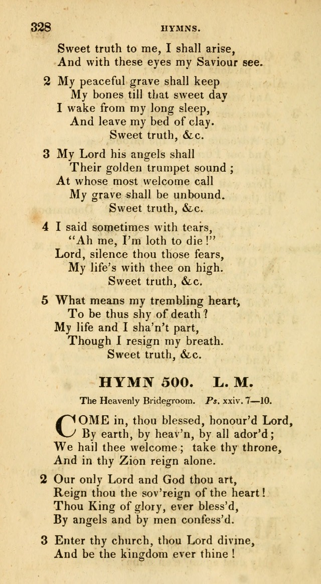 The Universalist Hymn-Book: a new collection of psalms and hymns, for the use of Universalist Societies (Stereotype ed.) page 328