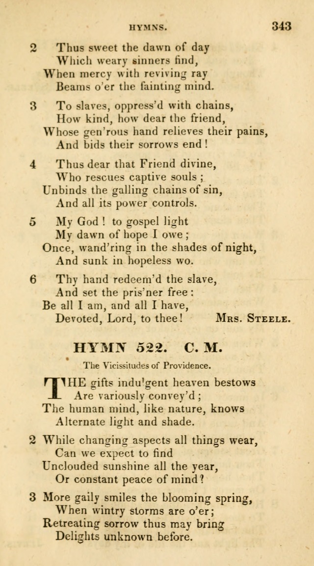 The Universalist Hymn-Book: a new collection of psalms and hymns, for the use of Universalist Societies (Stereotype ed.) page 343