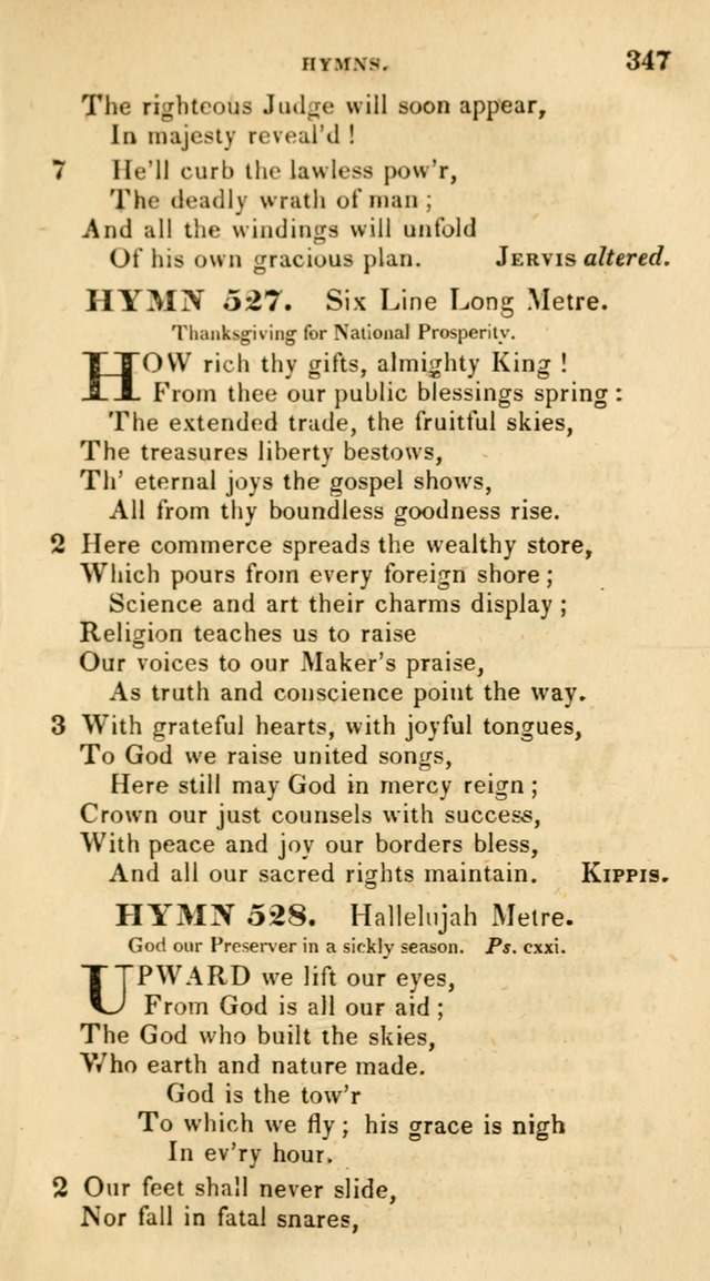 The Universalist Hymn-Book: a new collection of psalms and hymns, for the use of Universalist Societies (Stereotype ed.) page 347