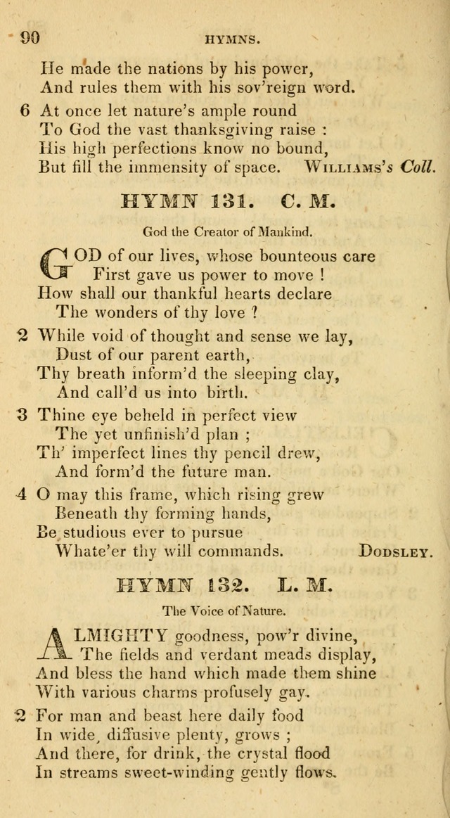 The Universalist Hymn-Book: a new collection of psalms and hymns, for the use of Universalist Societies (Stereotype ed.) page 90