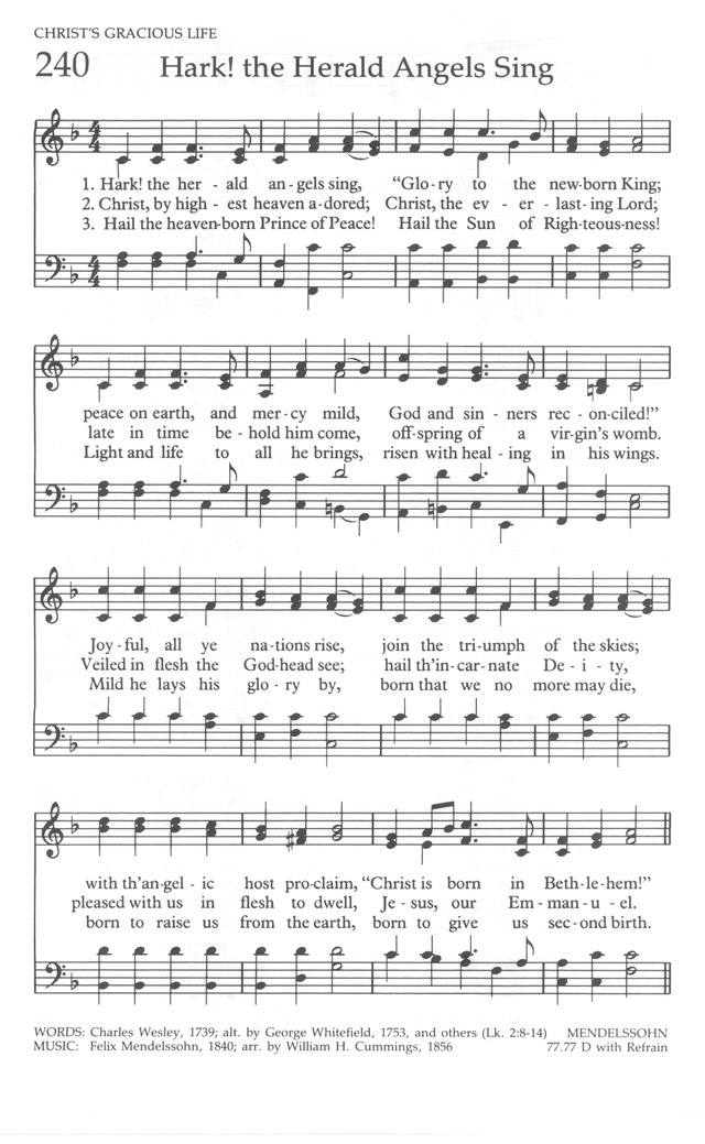 The United Methodist Hymnal page 240