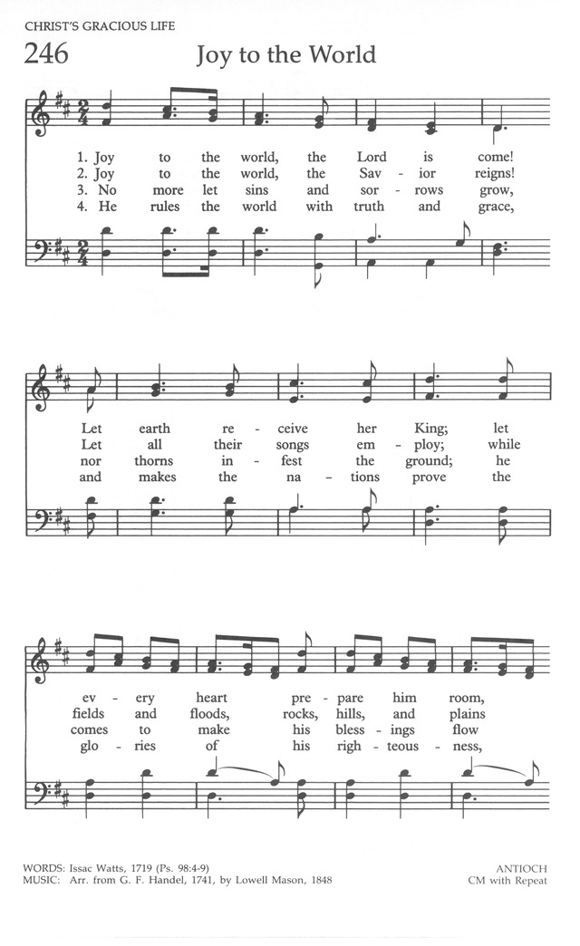 The United Methodist Hymnal page 246