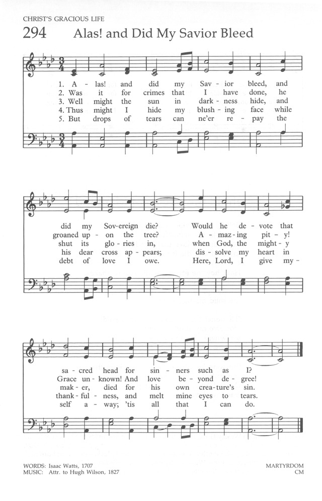 The United Methodist Hymnal page 294