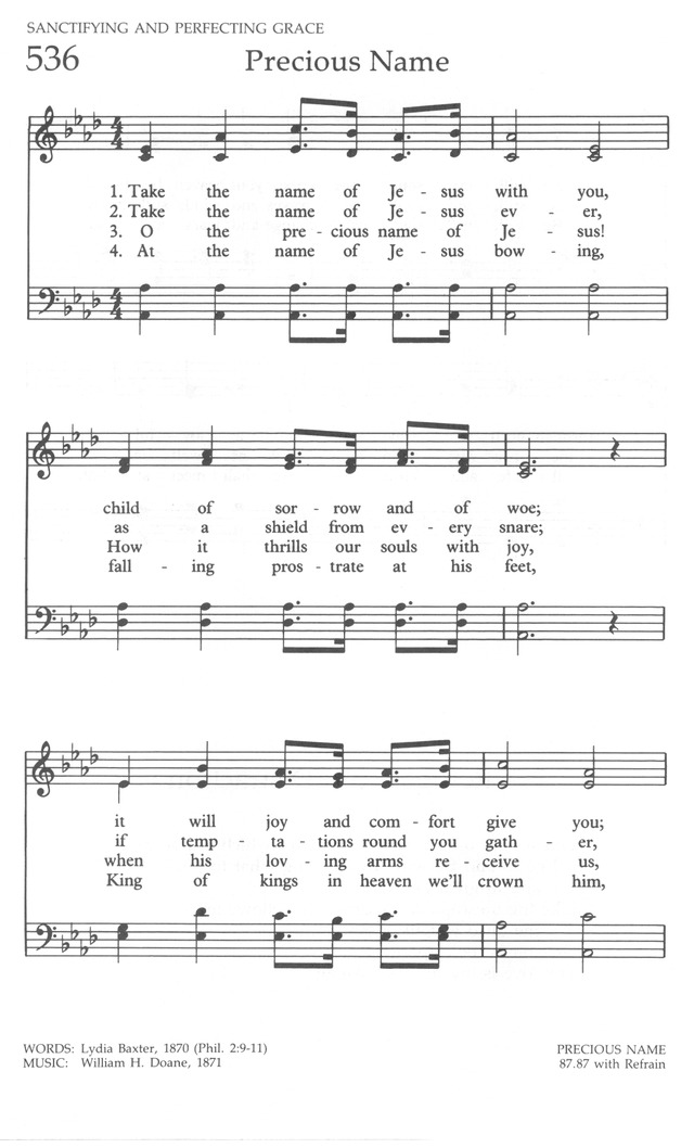The United Methodist Hymnal page 540