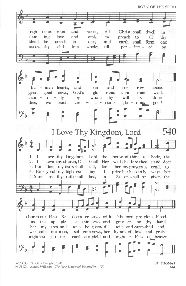 The United Methodist Hymnal page 545
