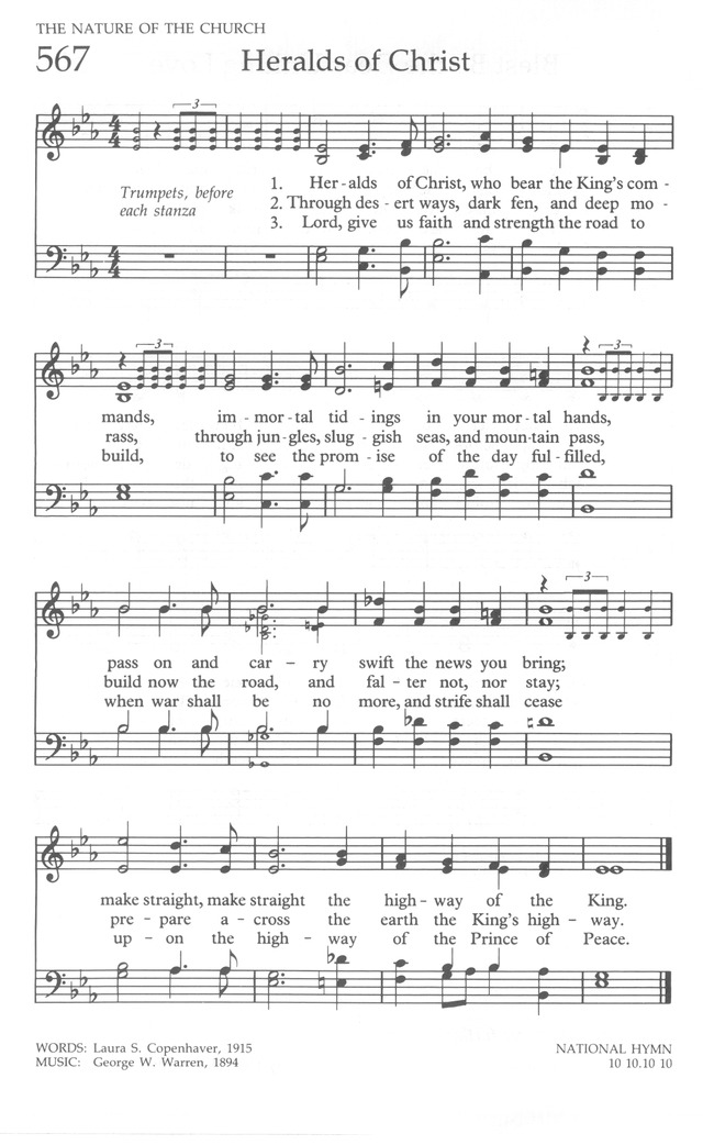 The United Methodist Hymnal page 572