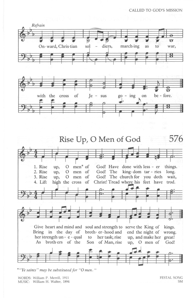 The United Methodist Hymnal page 581