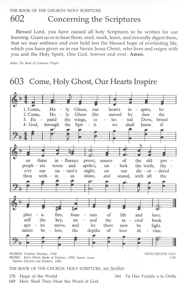 The United Methodist Hymnal page 606