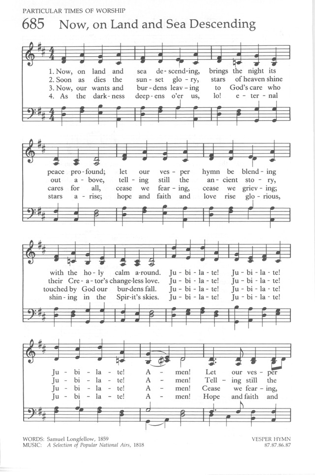 The United Methodist Hymnal page 684