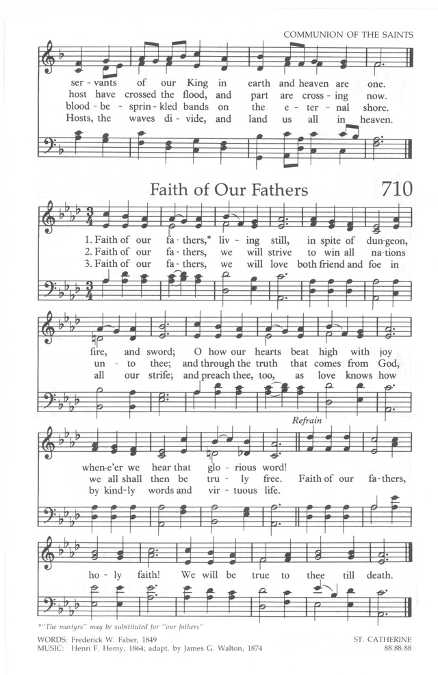 The United Methodist Hymnal page 705