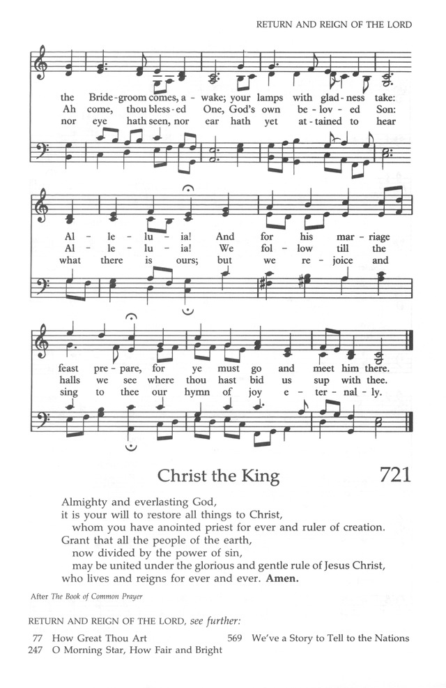 The United Methodist Hymnal page 719