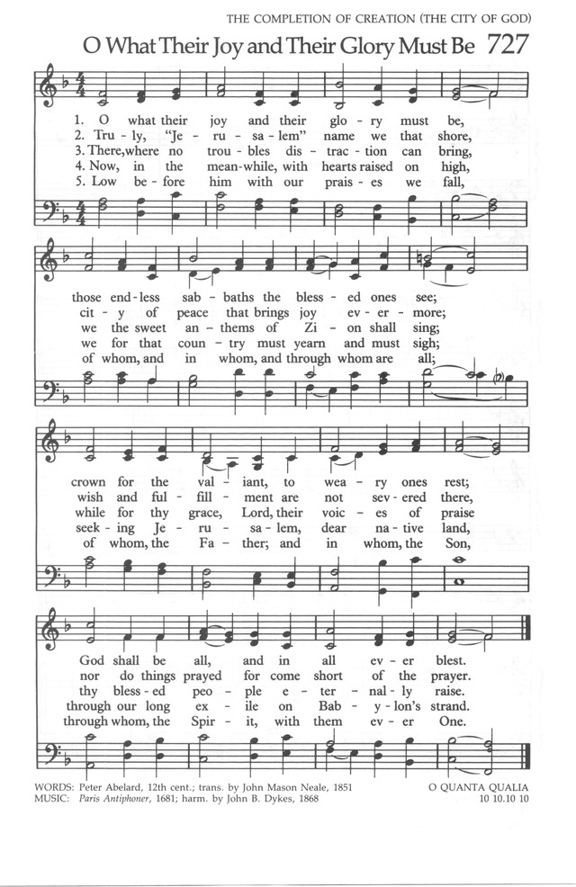 The United Methodist Hymnal page 725