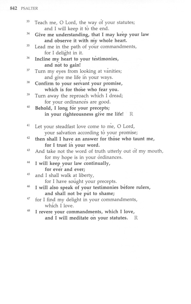 The United Methodist Hymnal page 842