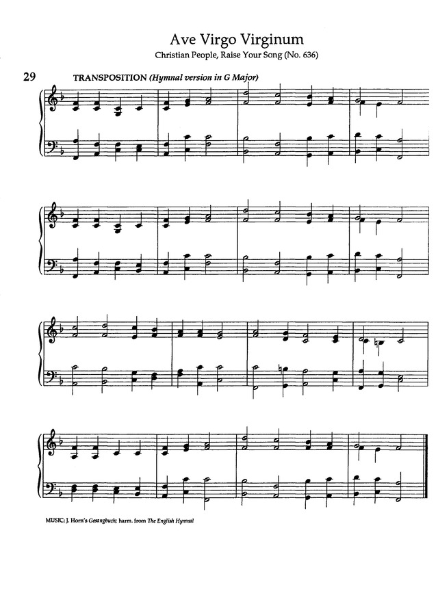 The United Methodist Hymnal Music Supplement page 21