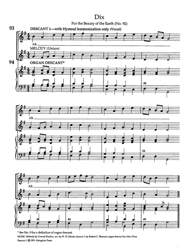 The United Methodist Hymnal Music Supplement page 65