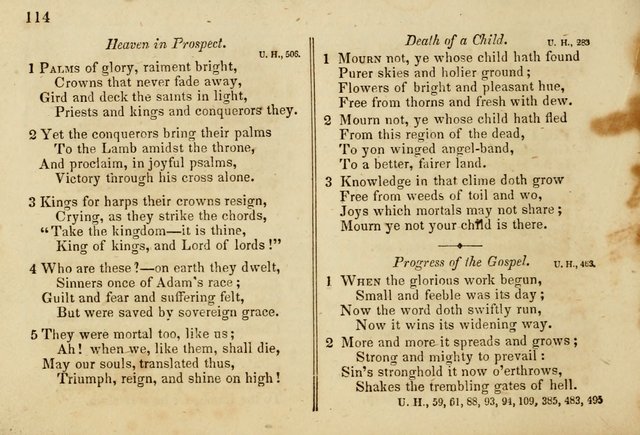 The Union Singing Book: arranged for and adapted to the Sunday school union hymn book page 104
