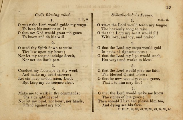 The Union Singing Book: arranged for and adapted to the Sunday school union hymn book page 15