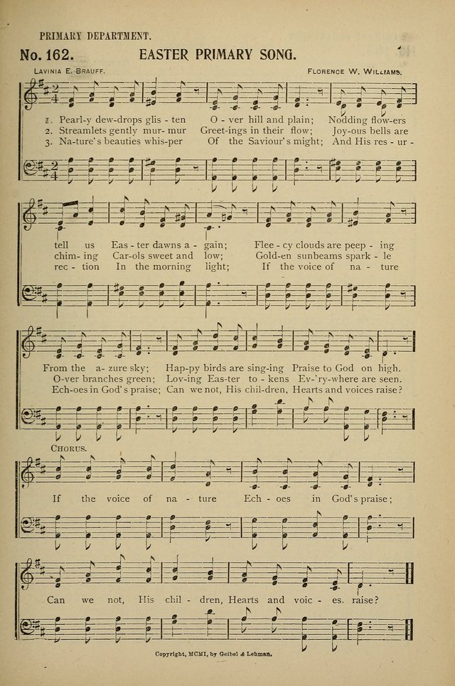 Uplifted Voices: a 20th century hymn book for sunday-schools and devotional meetings page 157