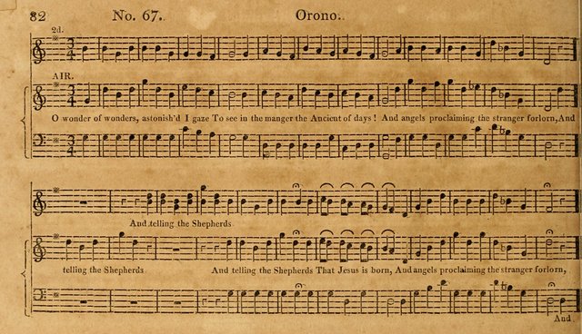 The Vocal Companion: containing a concise introduction to the practice of music, and a set of tunes of various metres, arranged progressively for the use of learners page 82