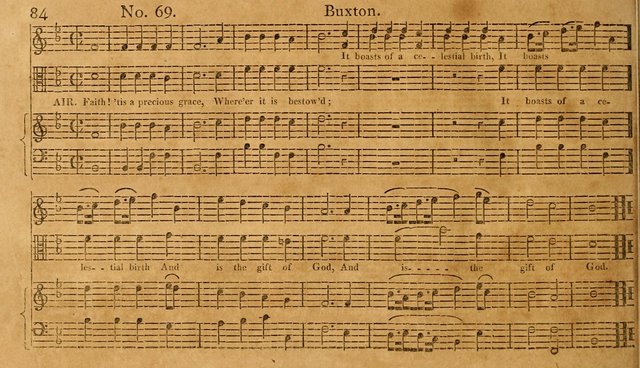 The Vocal Companion: containing a concise introduction to the practice of music, and a set of tunes of various metres, arranged progressively for the use of learners page 84