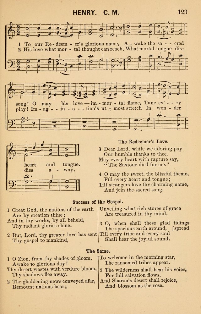 Vestry Harmonies: a collection of hymns and tunes for all occasions of social worship page 128