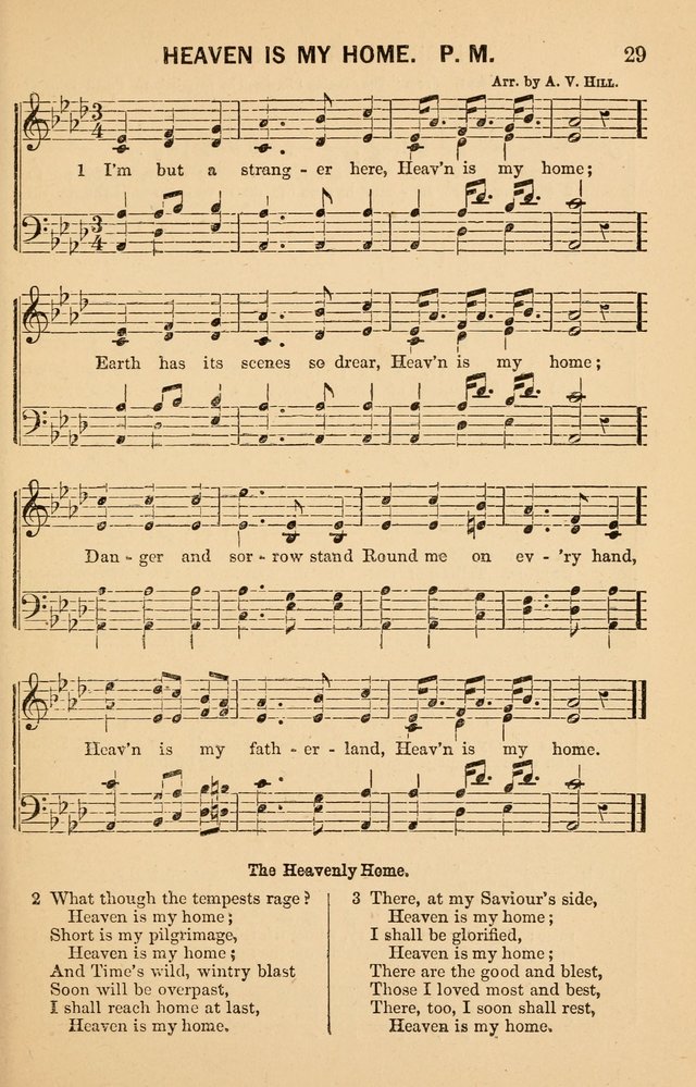 Vestry Harmonies: a collection of hymns and tunes for all occasions of social worship page 34