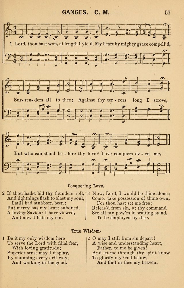 Vestry Harmonies: a collection of hymns and tunes for all occasions of social worship page 62