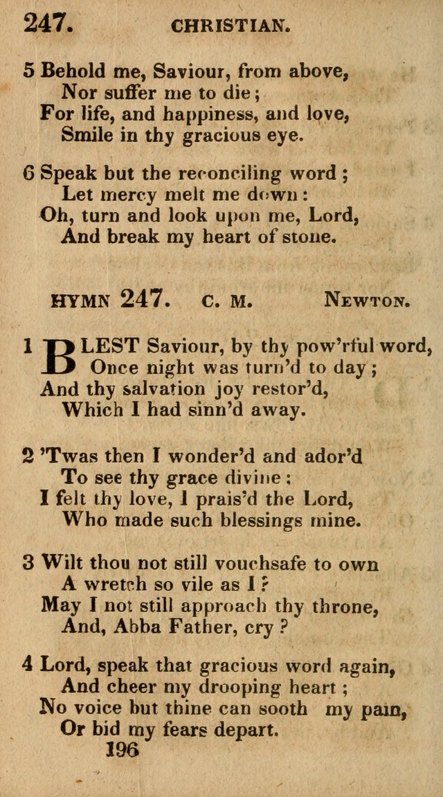 Village Hymns for Social Worship, Selected and Original: designed as a supplement to the Psalms and Hymns of Dr. Watts (6th ed.) page 198