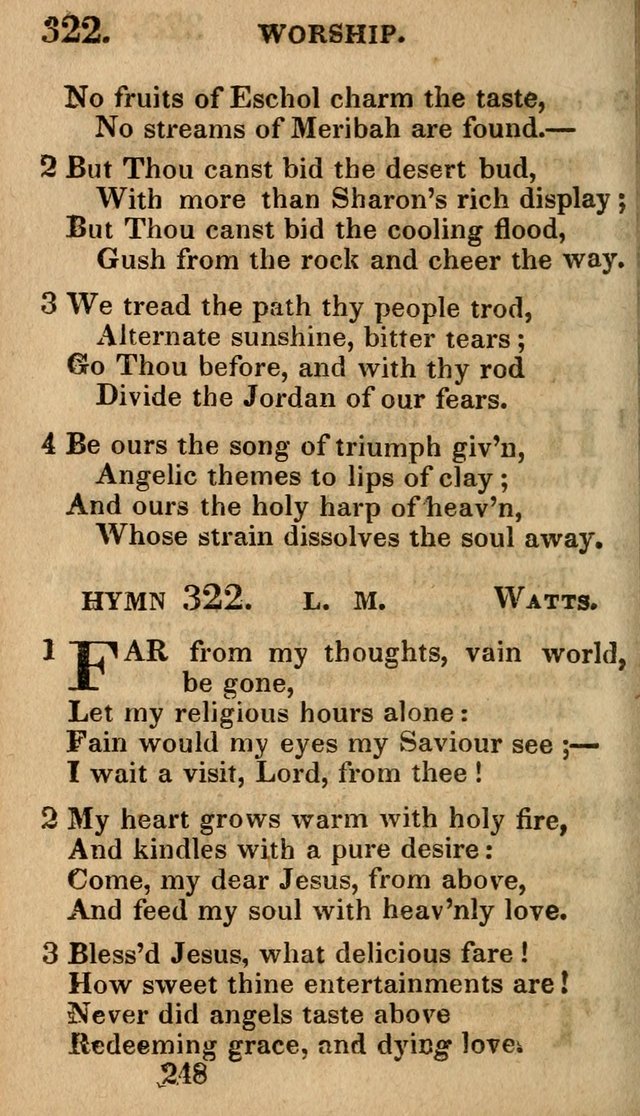 Village Hymns for Social Worship, Selected and Original: designed as a supplement to the Psalms and Hymns of Dr. Watts (6th ed.) page 252