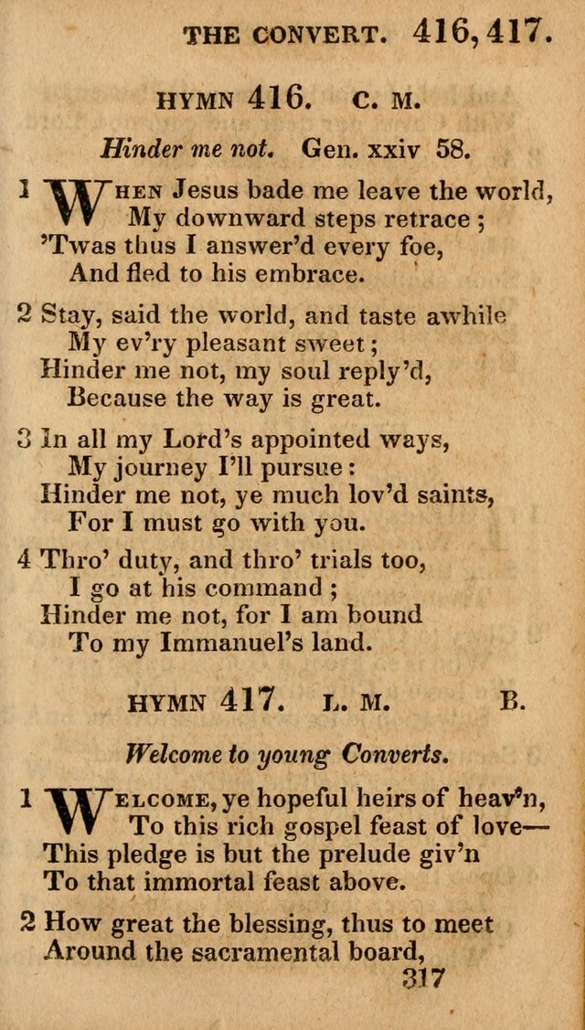 Village Hymns for Social Worship, Selected and Original: designed as a supplement to the Psalms and Hymns of Dr. Watts (6th ed.) page 323