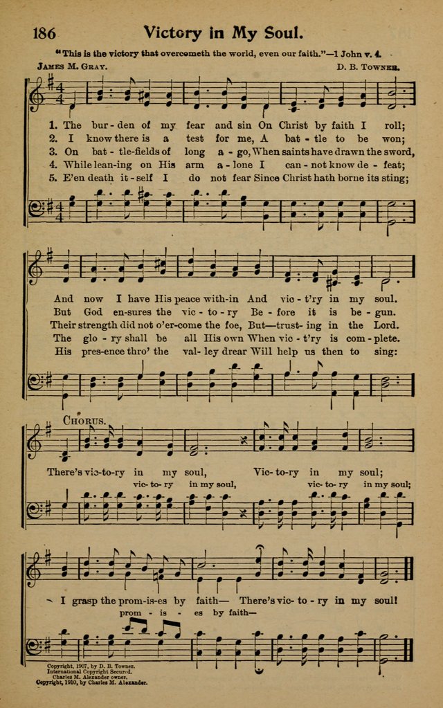 Victorious Life Hymns page 167