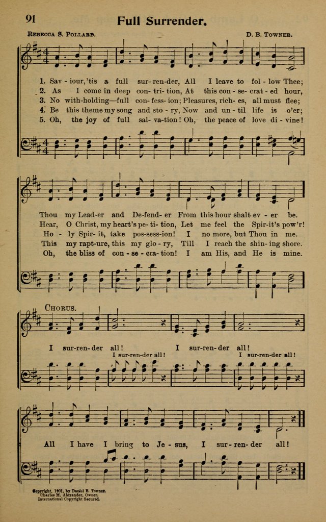 Victorious Life Hymns page 87