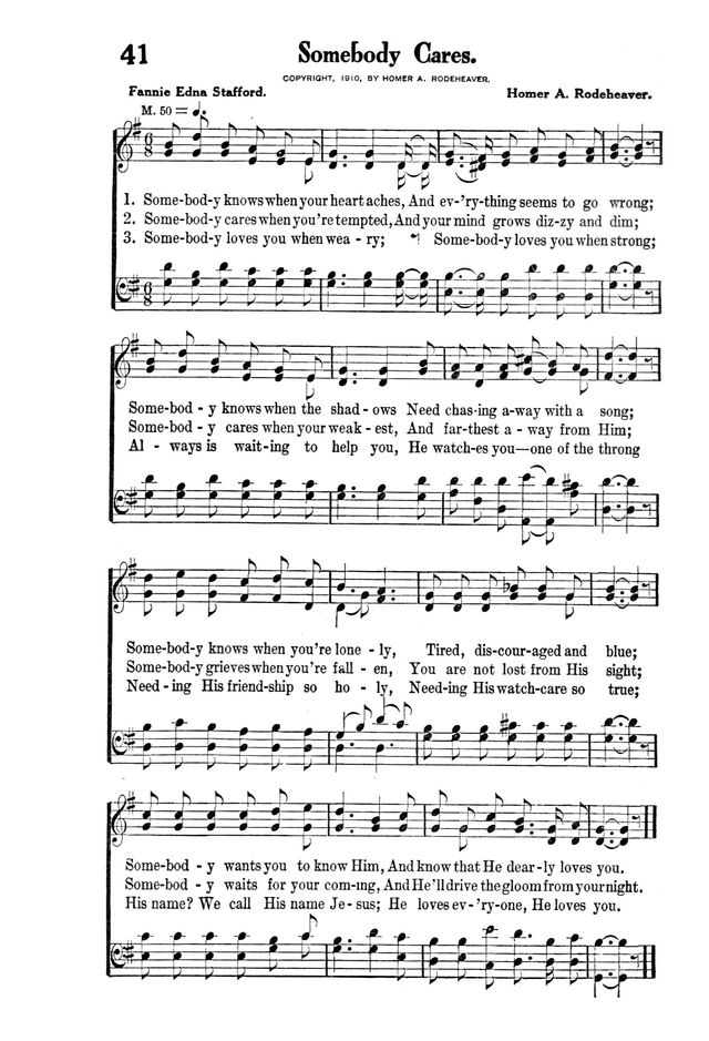 Victory Songs: For the Church, Sunday School and Evangelistic Services. page 43