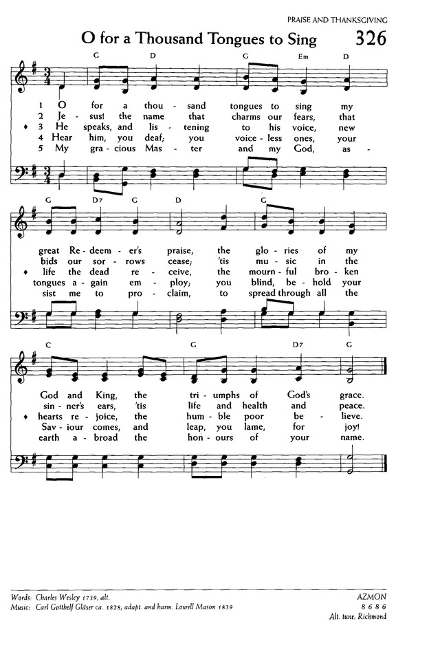 Voices United: The Hymn and Worship Book of The United Church of Canada page 340
