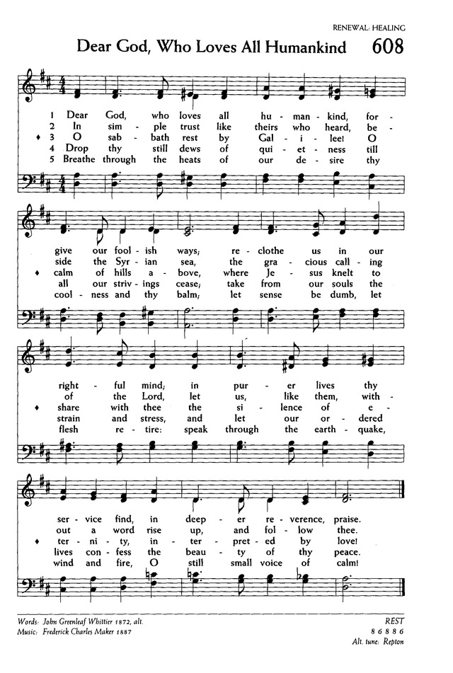 Voices United: The Hymn and Worship Book of The United Church of Canada page 616