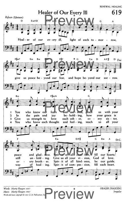 Voices United: The Hymn and Worship Book of The United Church of Canada page 626