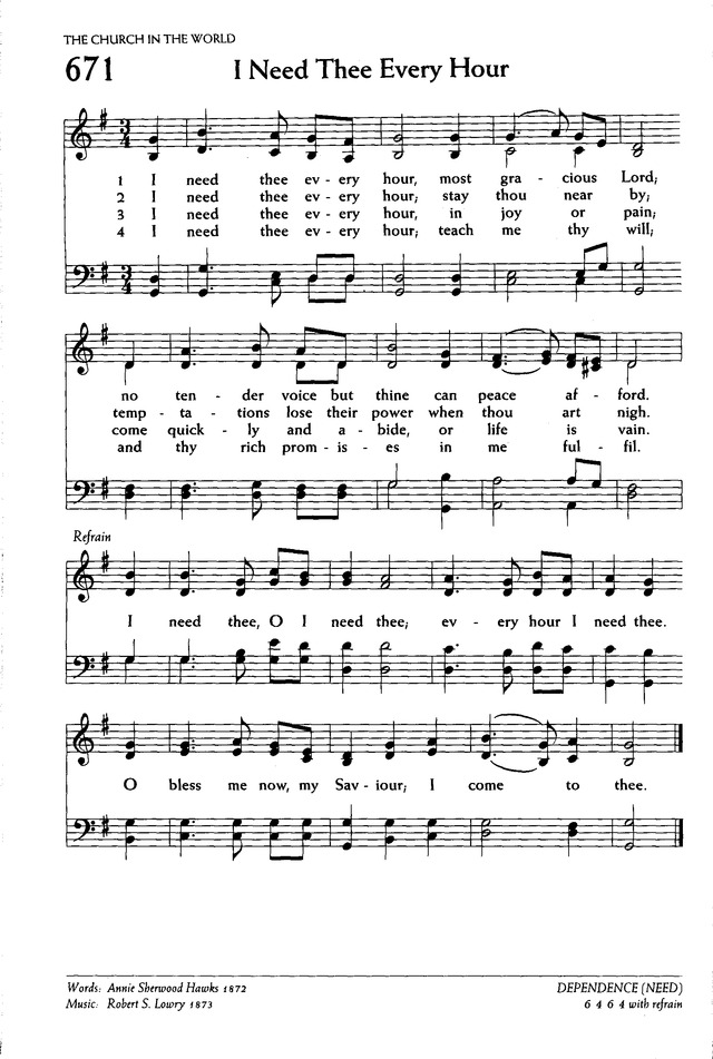 Voices United: The Hymn and Worship Book of The United Church of Canada page 681