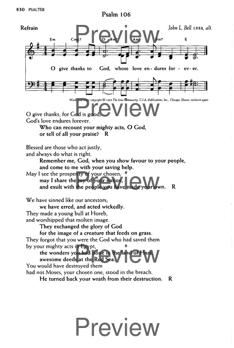 Voices United: The Hymn and Worship Book of The United Church of Canada page 843