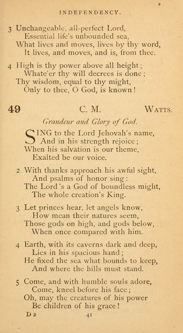 The Voice of Praise: a collection of hymns for the use of the Methodist Church page 41