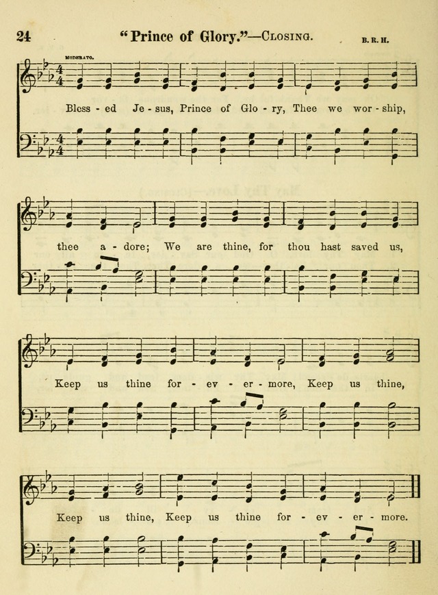 The Welcome: a book of hymns, songs and lessons for the children of the New Church (3rd ed.) page 24