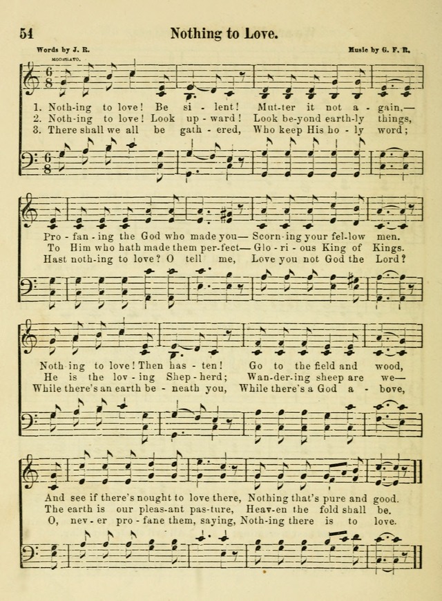The Welcome: a book of hymns, songs and lessons for the children of the New Church (3rd ed.) page 54