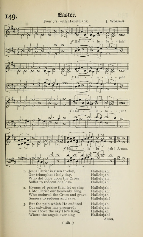 The Westminster Abbey Hymn-Book: compiled under the authority of the dean of Westminster page 181