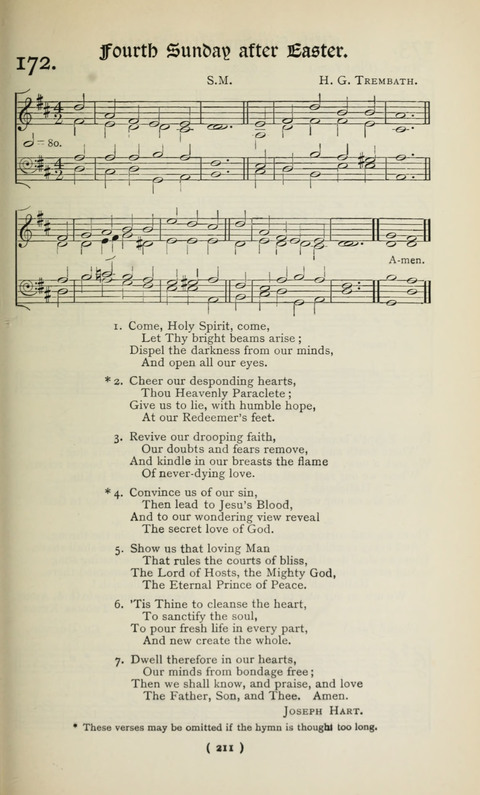 The Westminster Abbey Hymn-Book: compiled under the authority of the dean of Westminster page 211