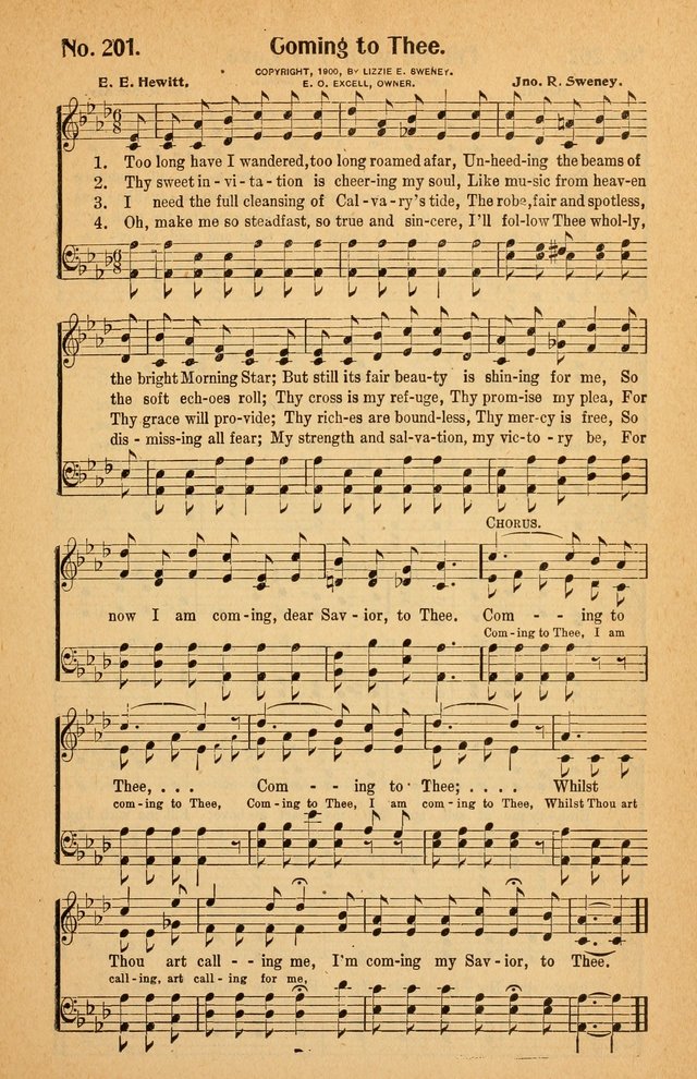 Winona Hymns: with Supplement page 168
