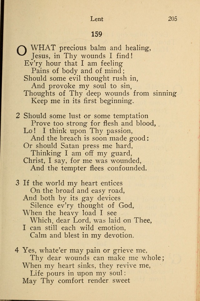 Wartburg Hymnal: for church, school and home page 205