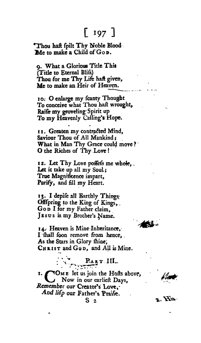 Hymns and Sacred Poems page 197